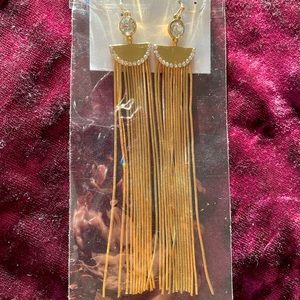 GUESS Gold Dangling Earrings